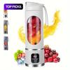 Portable USB Rechargeable Blender 15.22 Oz LED Display Smoothie Juicer Cup