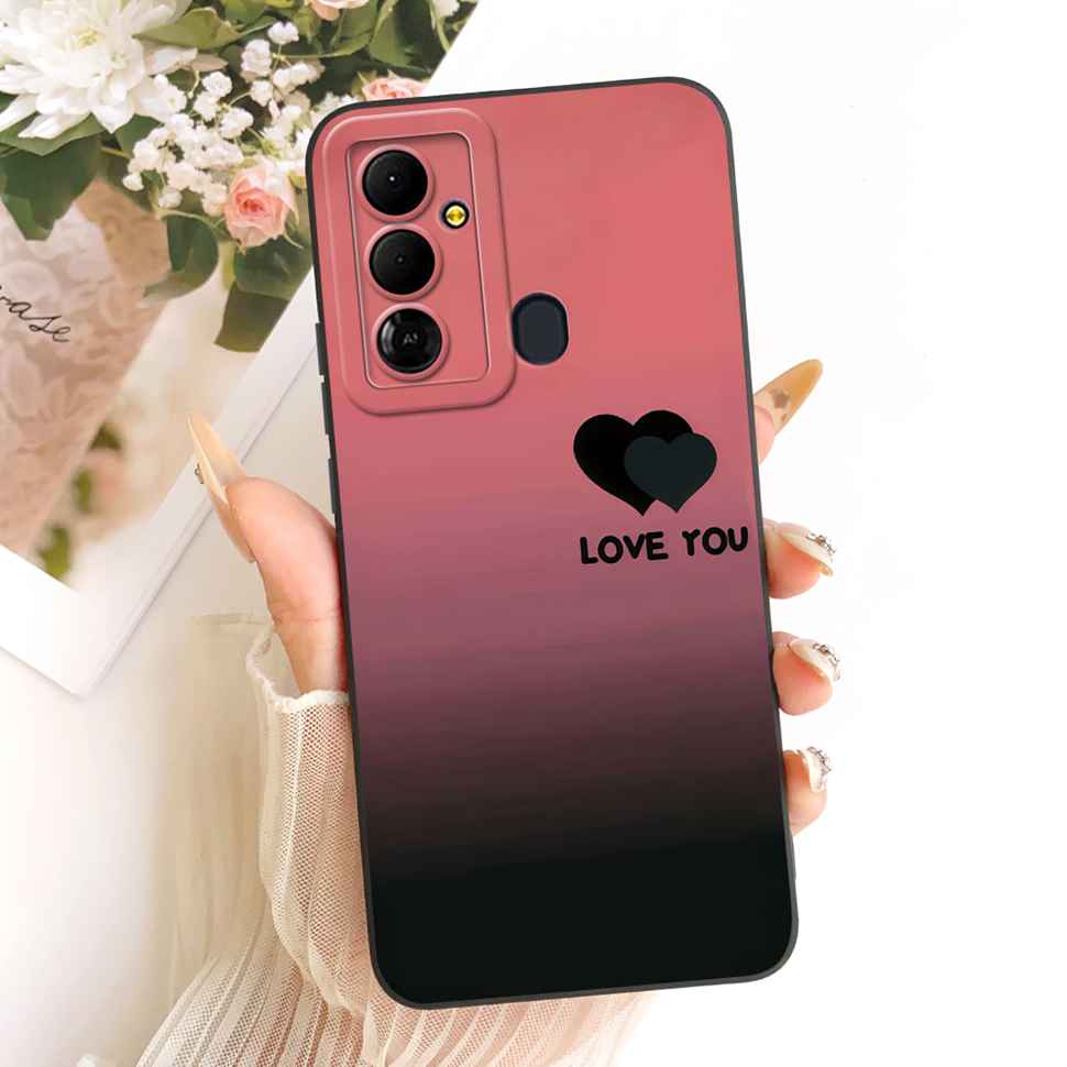 For Tecno Pop 6 Go BE6j Case Simple Style Silicone Shockproof Back Cover Coque For Tecno Pop6 Go POP 6 GO Phone Bumper Shell