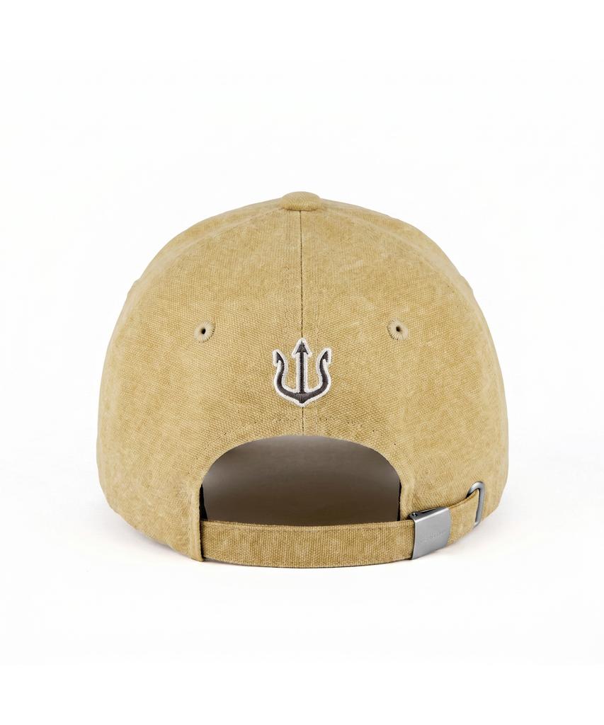VERUTUM Vrm Applique Logo Pigment Ball Cap Yellow