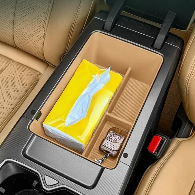 Silicone Armrest Storage Box for BYD Song L DM-i 2024 2025 Center Console Armrest Partition Anti-scratch Organizer Case Interior
