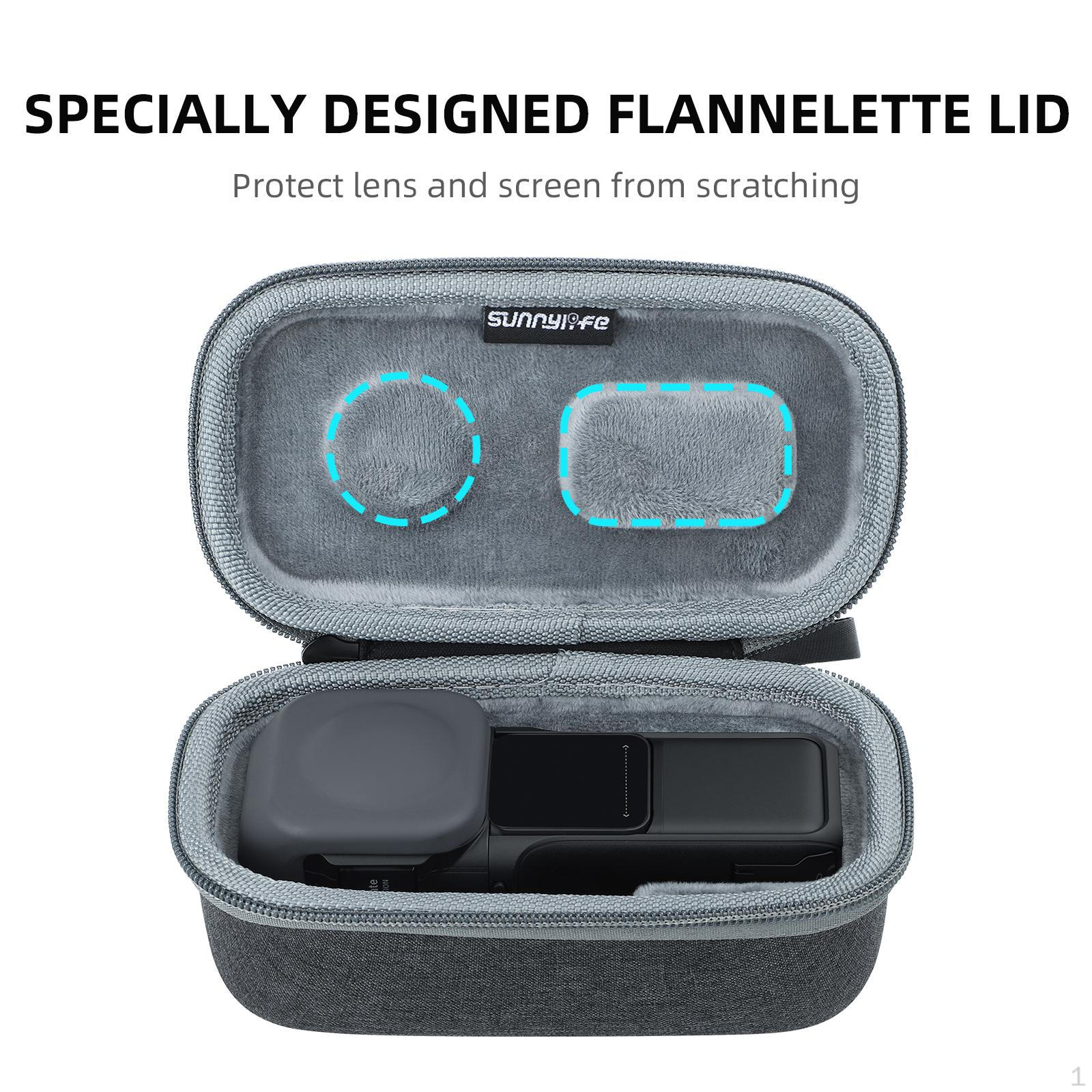 Handbag Compression Shockproof Carrying Case Storage for Insta360One RS