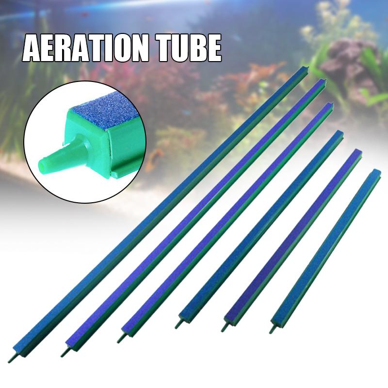 Low Maintenance Fish Tank Decoration Efficient Oxygenation Blue Aeration Tube Aquarium Silent Air Pump Decorative Air Strip