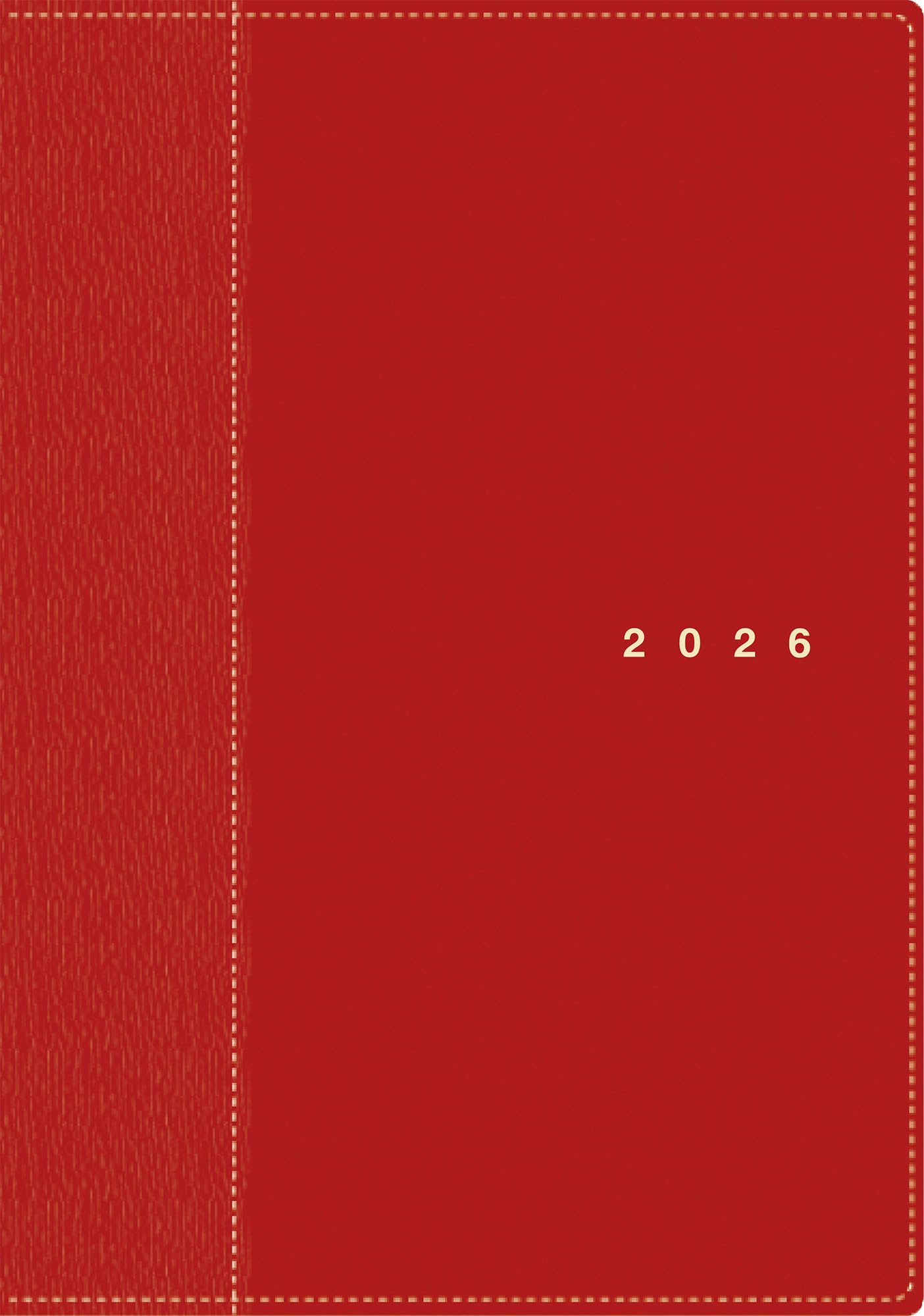 Takahashi Planner 2026 April Start B6 Weekly Charm 3 Neo Red No.633