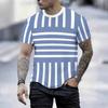 Women Short Sleeve Crew Neck T Shirt Black White Tropical Palm Leaf All Over Print Top
