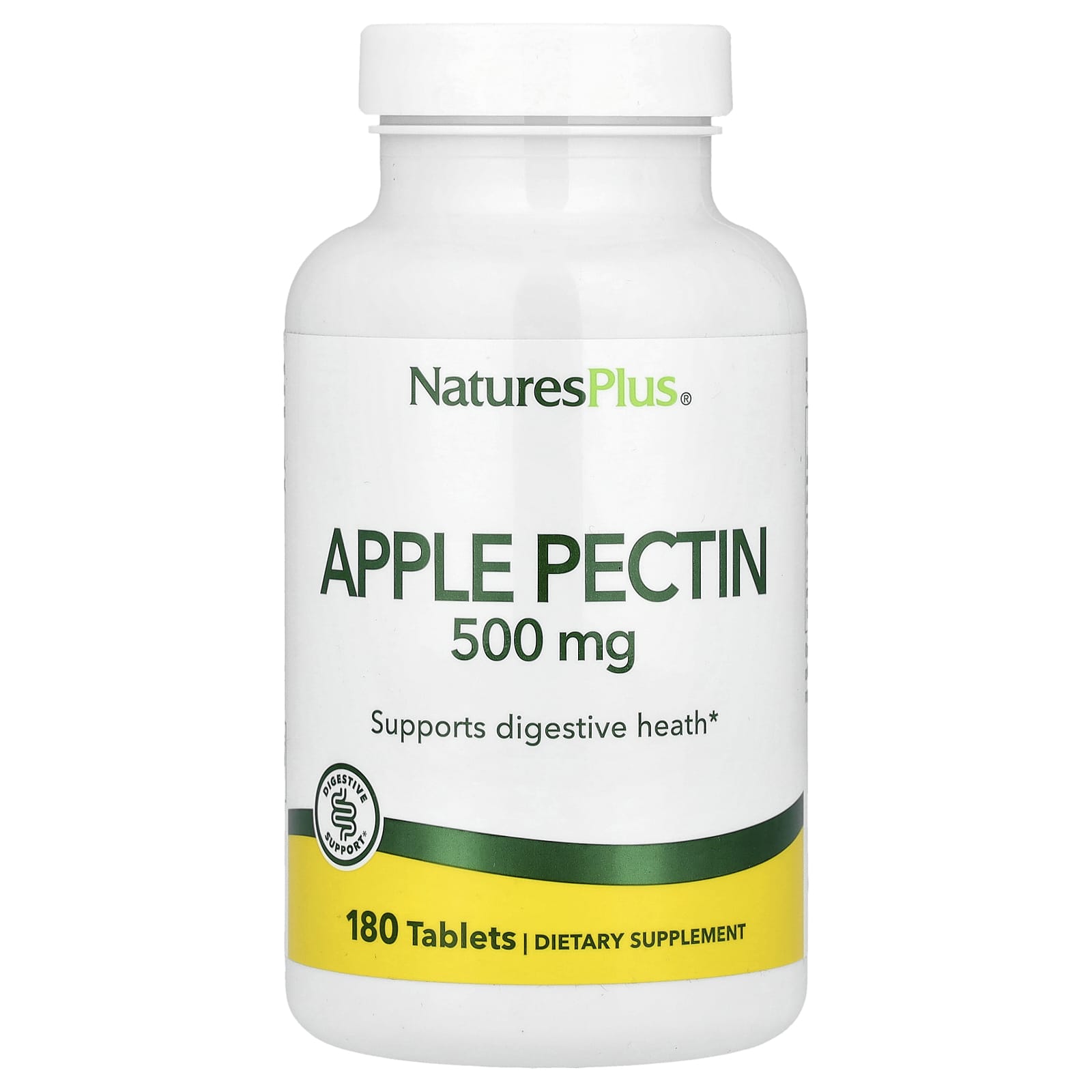

Apple Pectin, 500 mg, 180 Tablets