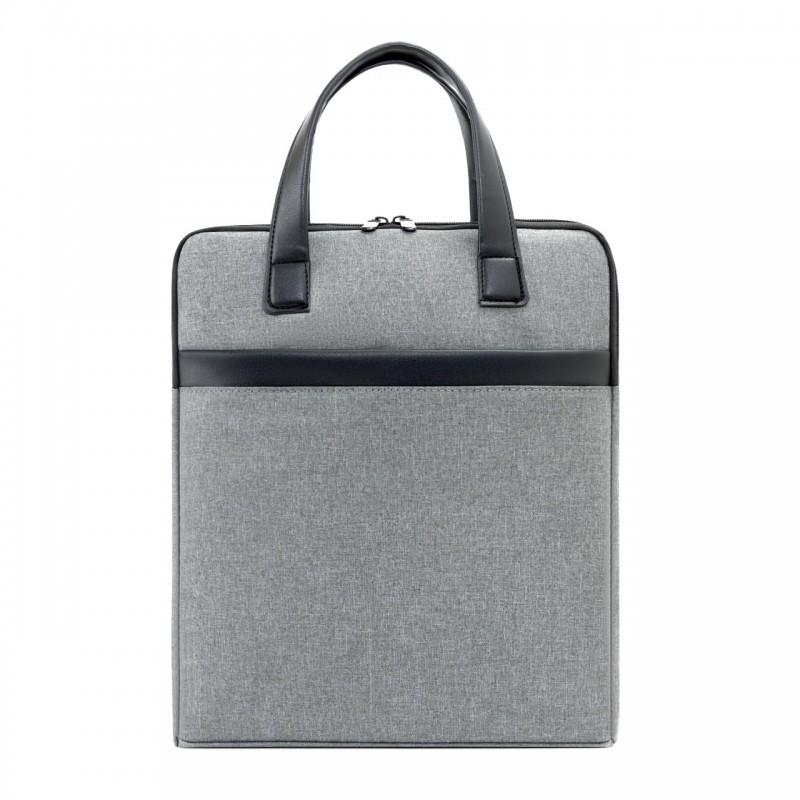 Minimalist Water-Resistant Oxford Cloth Briefcase Men Women - 15-inch Laptop Handheld Business Bag Urban Commuter
