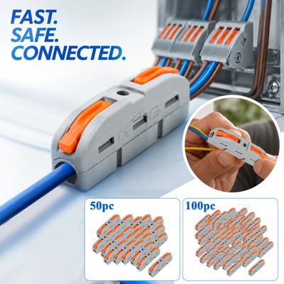 Quick Wire Connector for Electrical Wiring