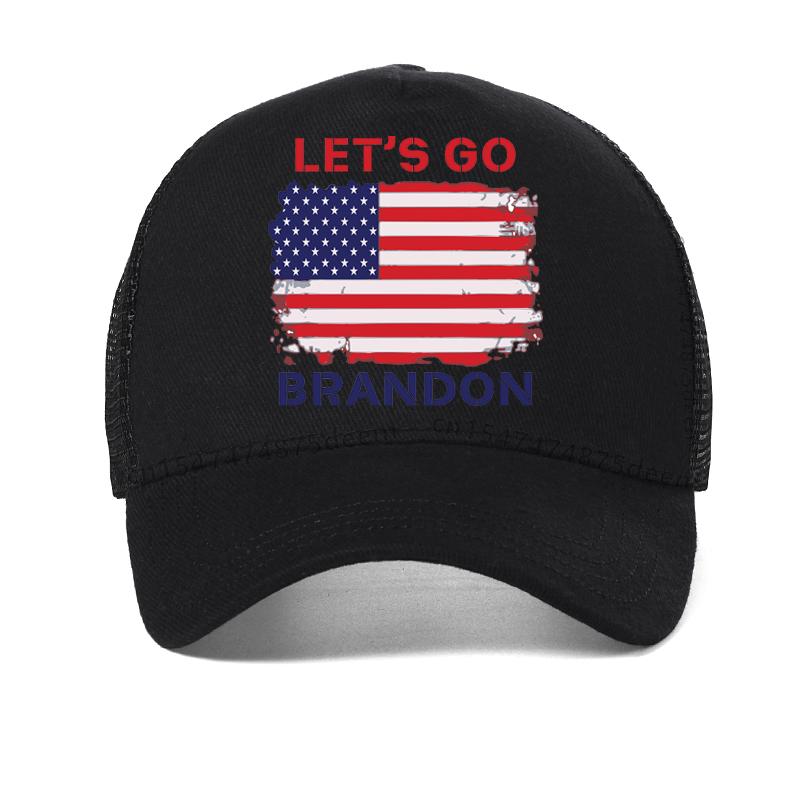 America Let’s Go Brandon Funny Unisex Women Baseball Cap Unisex Casual Adjustable Summer Mesh Breathable Hats