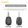 TPU Car Key Case Cover Shell Fob for Renault Dacia Master Kangoo Clio Modus Twingo for Nissan Kubistar Primastar for Opel Vivaro