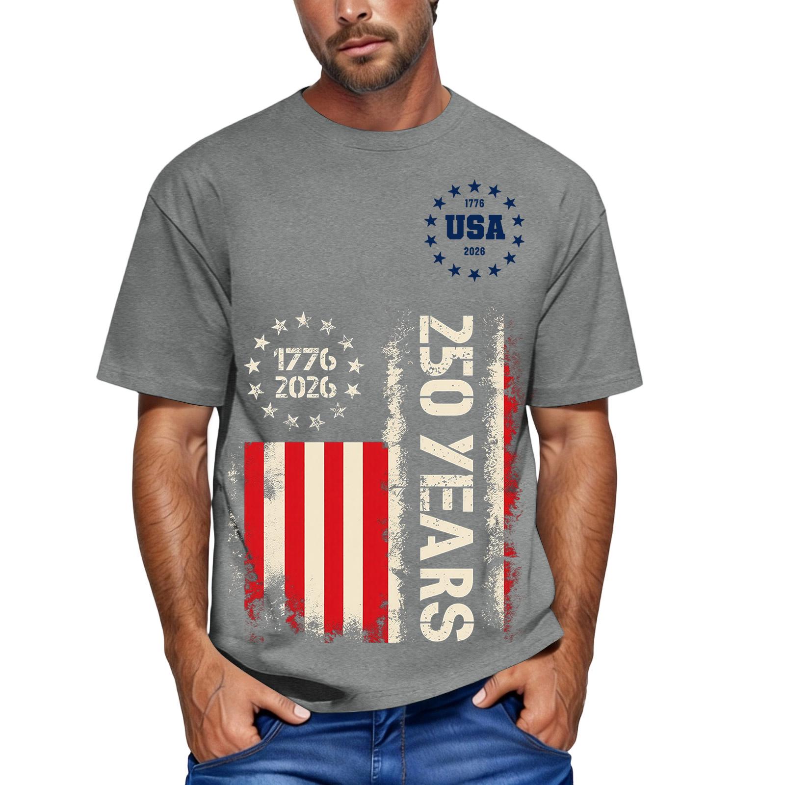 250 Anniversary Usa Shirt Mens America 250 Shirt Usa 250Th Anniversary Shirt America 250 Tshirt 250 Years America Shirt XXXL