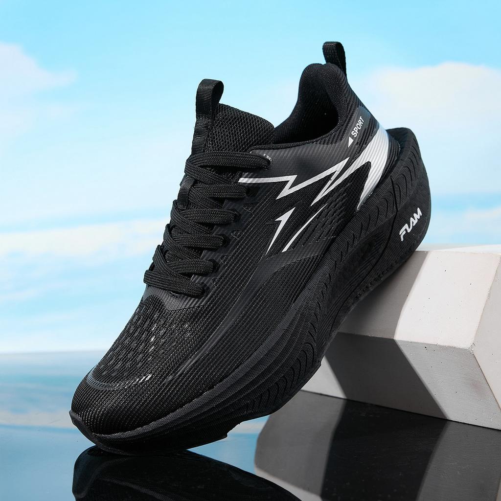 Men Athletic Running Shoes Daily Marathon Breathable Lightweight Women'S Plush Comfort Athletic Nonskid Walking Athletic Shoes Outdoors