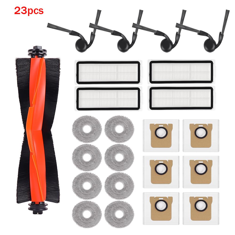 For Xiaomi 1 Pro/OV11GL Robot Vacuum Cleaner Accessories Dust Bags Mop Cloths Hepa Filter Side Brush Main Brush Part Replacement