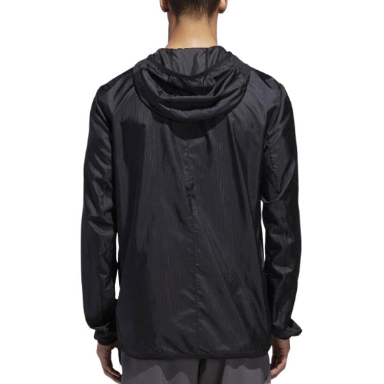 adidas Jackets Men's Black Hooded Moderate Other DN8763