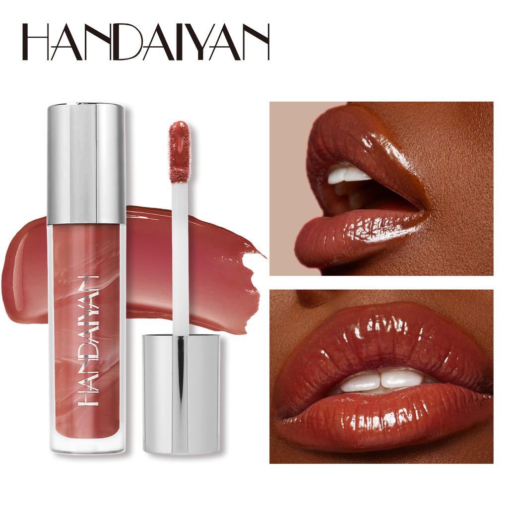 Handaiyan Mirror Lip Glaze Marble Feuchtigkeitsspendender Lipgloss Lippenstift Lipgloss