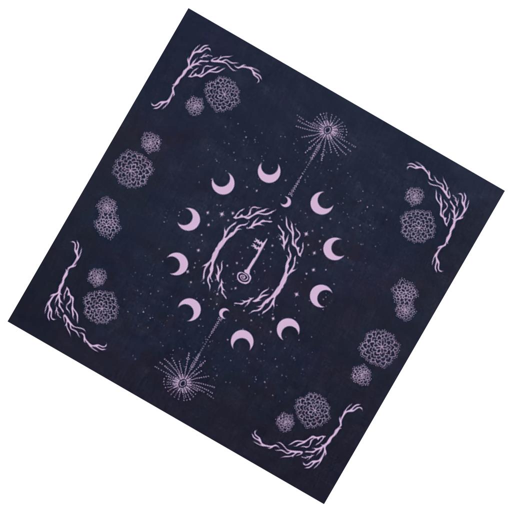 Négyzet alakú inga jóslatok szőnyeg Oltári terítő Társasjáték Kártyalap Rúna Asztalterítő Titokzatos Társasjáték Szőnyeg