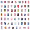 60 New Vending Machine Doodle Stickers Decorative Notebook Suitcase Cartoon Stickers
