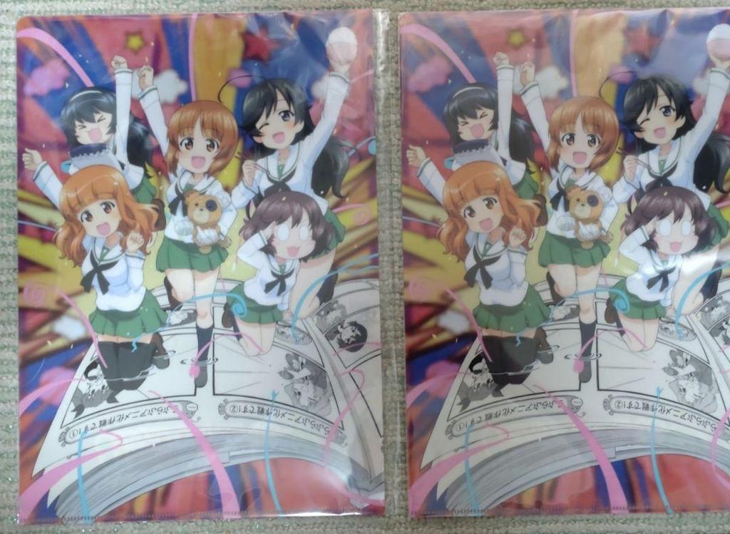 [USED] Girls & Panzer: More Love Love Strategy! Movie Ticket Bonus Flyer Set