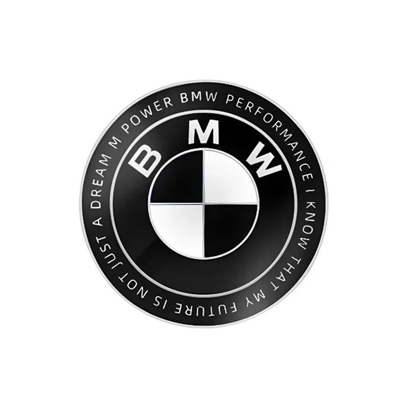 2025 Caldo 1 pz 82 mm 2 3 Fori Logo Emblema Cofano Auto Distintivo Cofano per BMW E36 E64 E85 E60 F10 F30 F36 Z4 X5 X6 51147057794 517