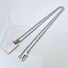 Used GUCCI 925 Necklace Pendant Silver ON580 Diamante Sherry Line Accessories