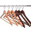 Hotel Anti-theft High-grade Solid Wood Coat Hanger Male And Female Children's Wear Non-slip Wooden Clothes Hanger Hanging