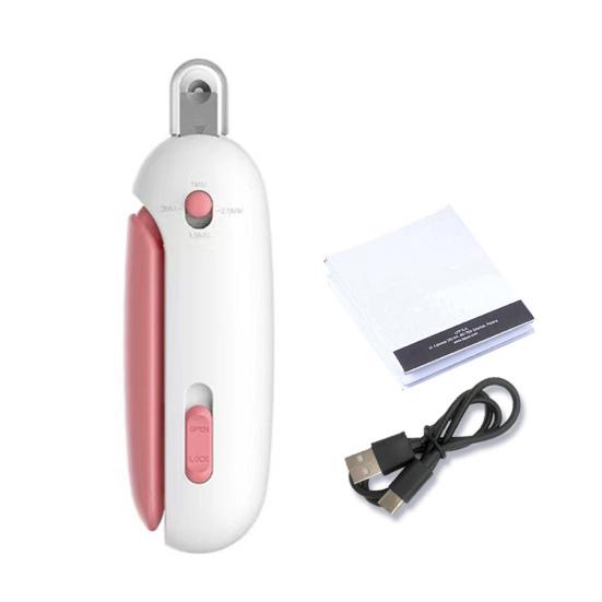 Pet Nail Clippers Adjustable Hole Dog Nail Trimmer with Ergonomic Pet Paw Grooming Tools