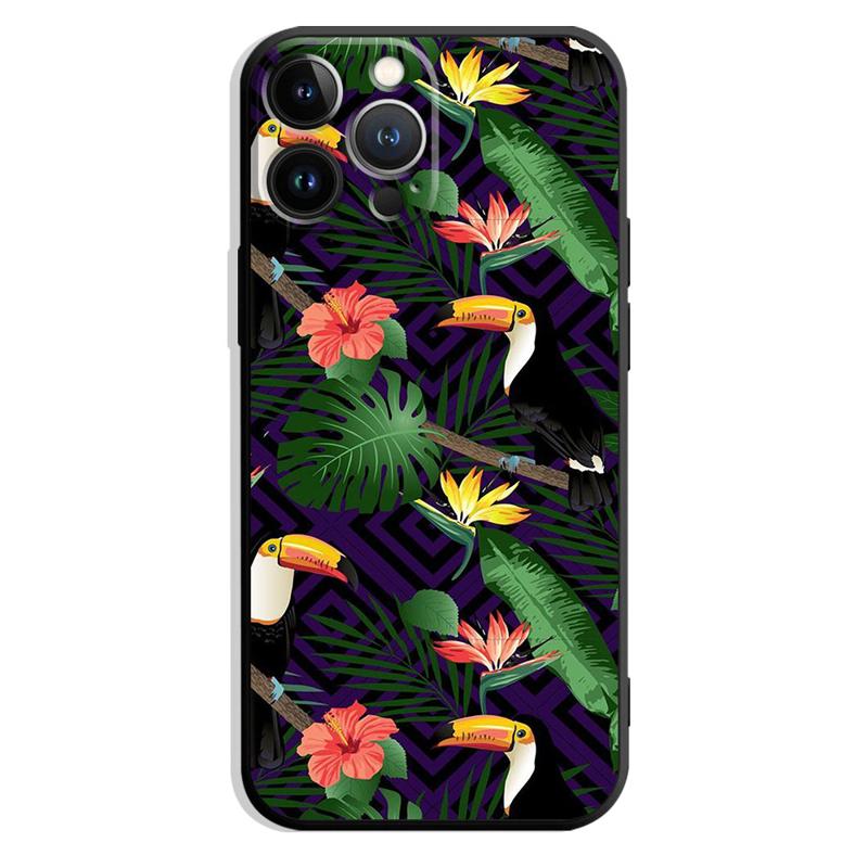 Blatt-Telefonhülle für iPhone Samsung Galaxy Redmi Xiaomi Oppo OnePlus Note SA 7 8 9 10 11 12 13 14 20 21 22 23 53 54 Pro Max Plus Ultra TPU Soft