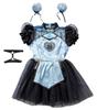 Clearstone Froymine Cosplay Halloween Blue Chinese Dress for Women, Blue
