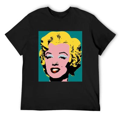 Andy Warhol T-Shirt Street Wear Oversized Graphic Tee Graphics Graphic T Shirts Men Workout Shirt
