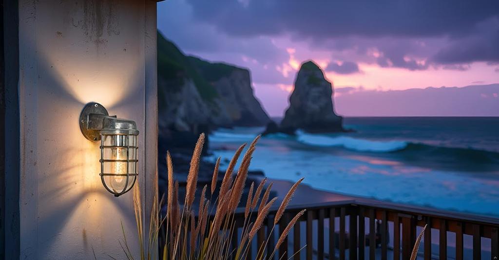 KY LEE Bracket Light, Nautical Lighting, Wall Lighting, Antique Marine Lamp, Bracket Light, Marine, Industrial, Vintage, Entrance Light, Outdoor