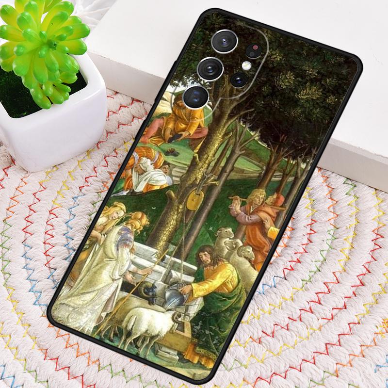 Birth of Venus Botticelli Classic Art Phone Case for Samsung Galaxy Note 10 Pro S26 Ultra S23 S24 FE S25 S21 S22 PLUS Cover
