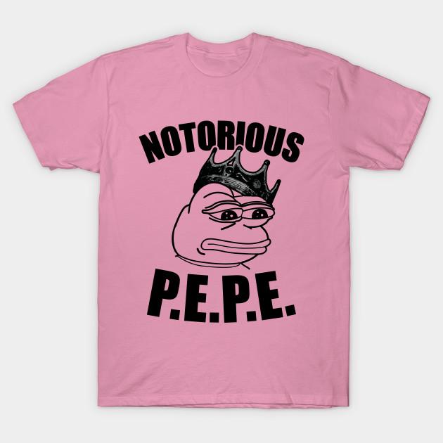 T Shirt Women Notorious Pepe Harajuku Print Kawaii Tshirt Summer Short Sleeve Female T-Shirt Top Tee