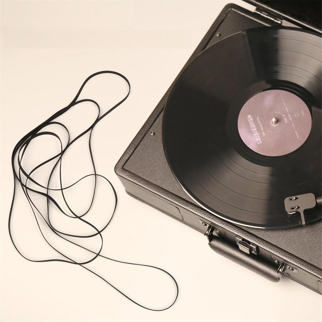 10Pcs/set Turntable Belt Different Specifications Rubber Belt Replace Turntable Phono/Tape Drive Belt 190-471mm