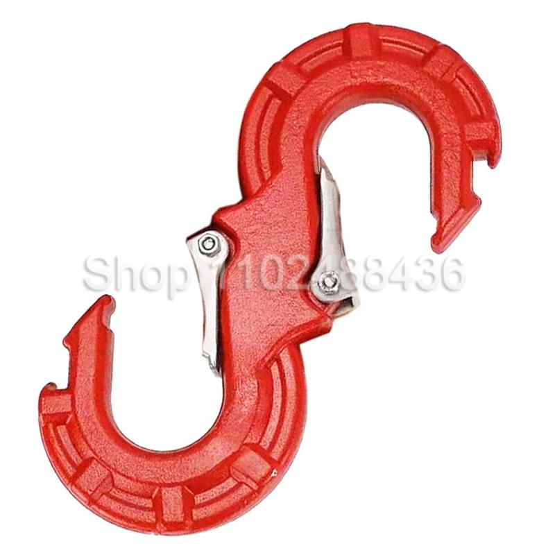 Heavy Duty S-type Towing Hook OFF-road Vehicle Auto Winch Trailer Rope S-hook Car Suv Trailer Accessoriers Quick Rescue Shackle