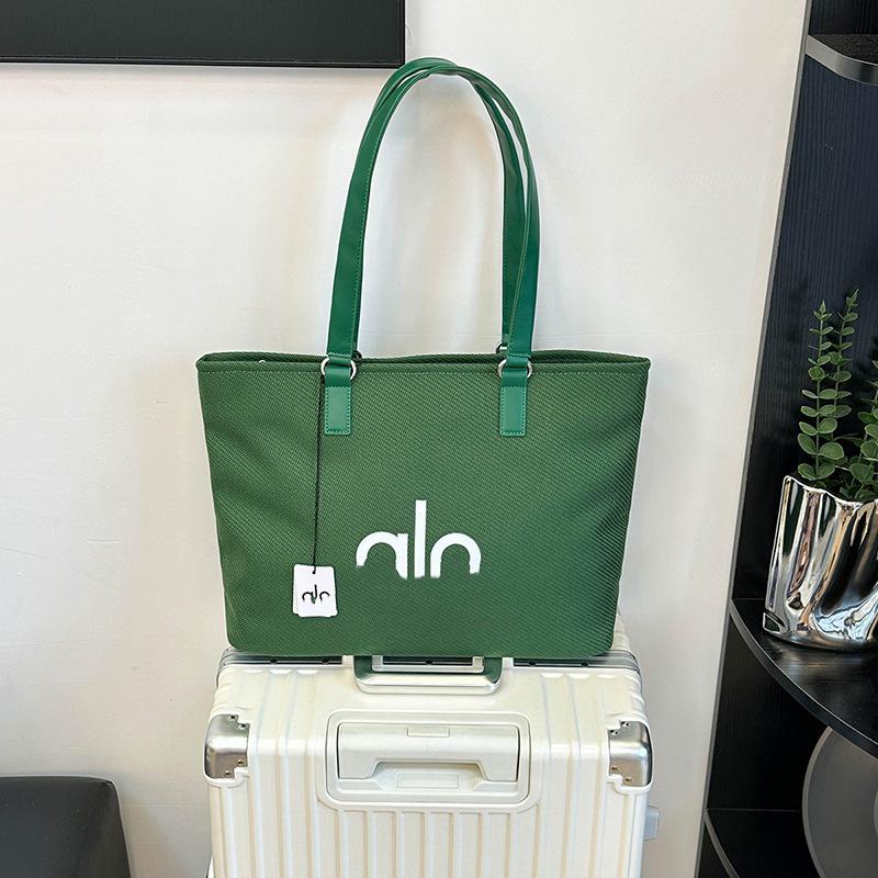 Women s Large Oxford Canvas Shoulder Tote Bag 45*29*15 зелёный