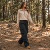 Women's Wide Leg Pants Loose Fit Camouflage Print Tie Waist Patchwork for Summer