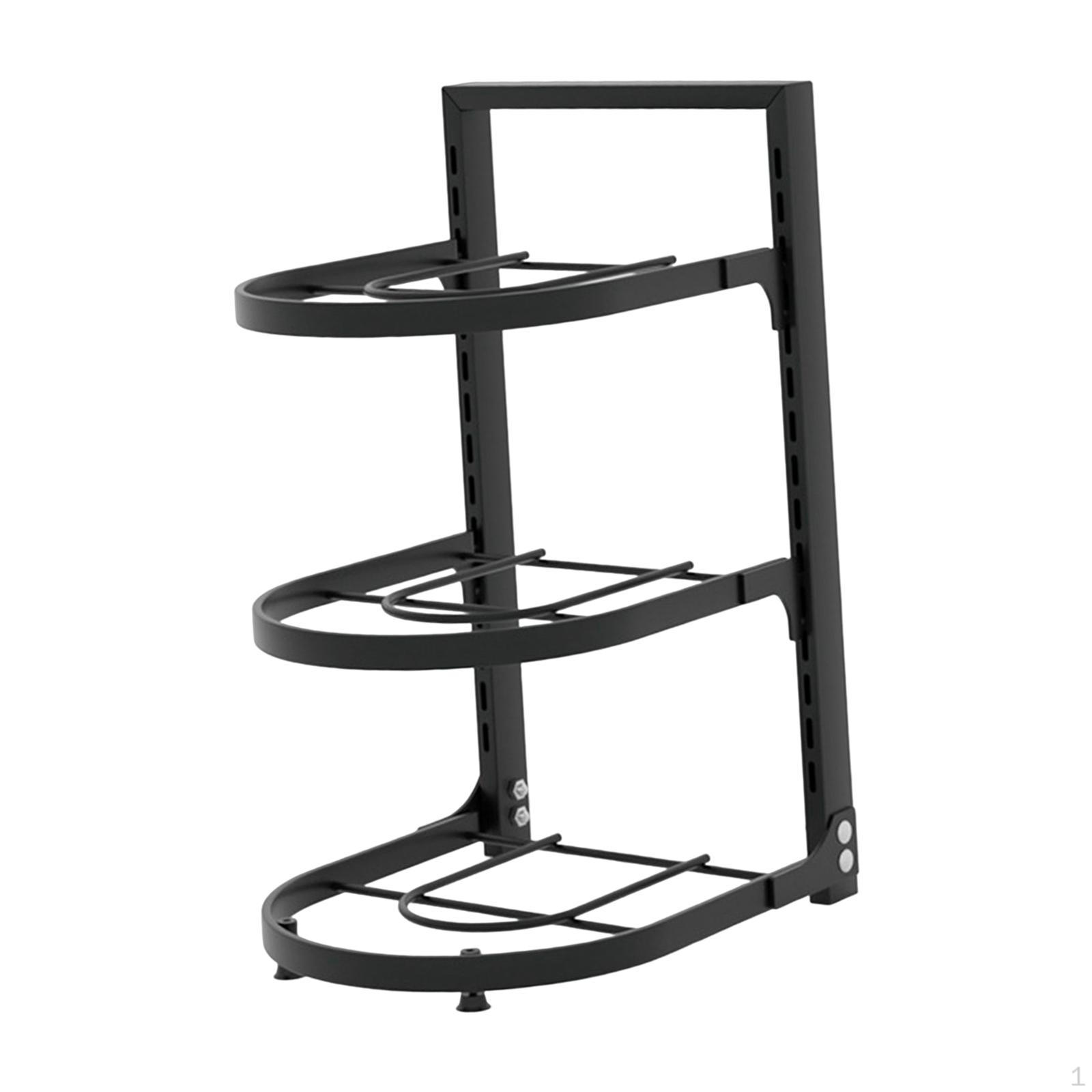 Cabinet Organizer Pan Three Tier Pot Rack