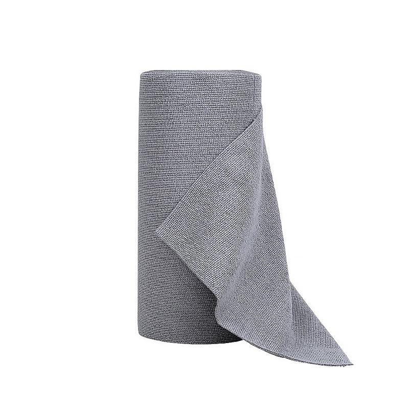 1 Roll(12pcs) 25x25CM Disposable Dish Rag, Microfiber Towel Roll, Hand Tear Cleaning Towel, Reusable Washable Microfiber Towel