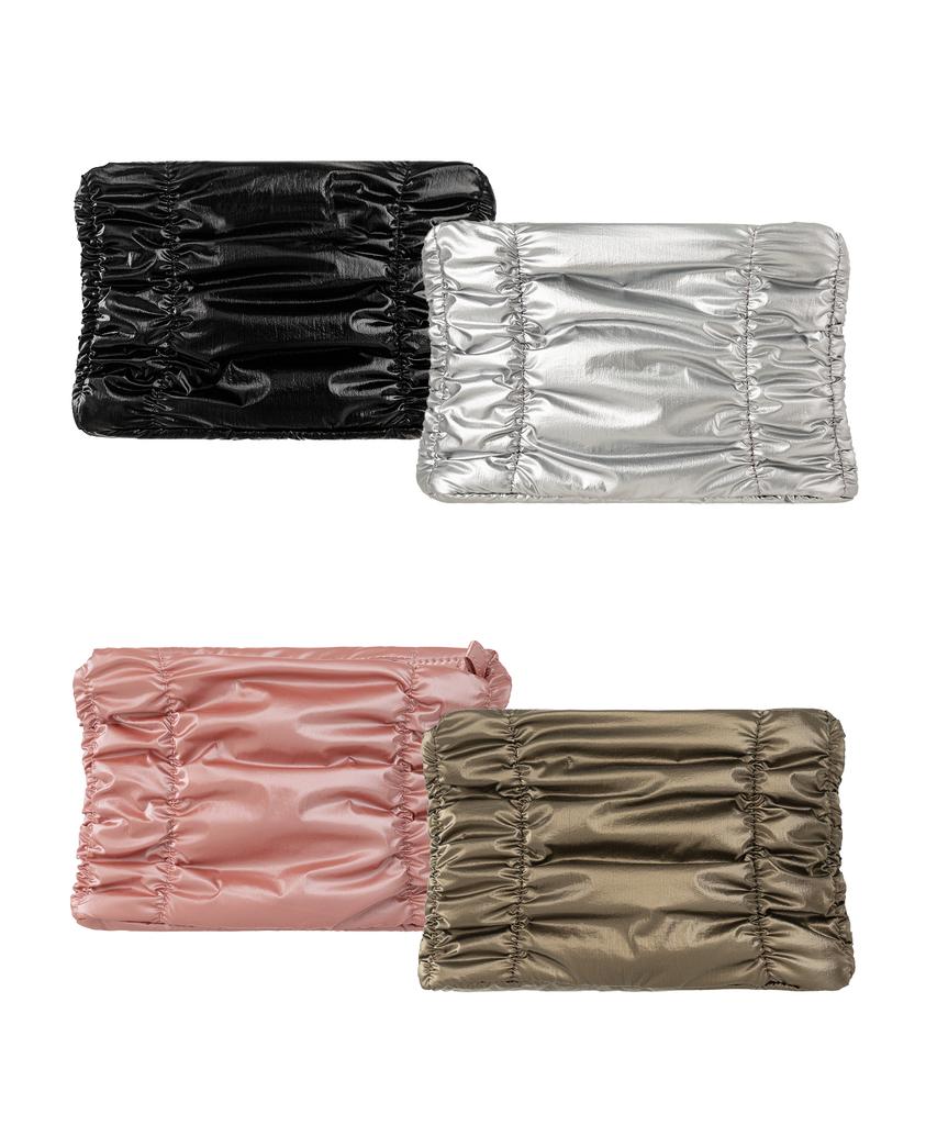 Abeehums Glossy Pouch Abh348-501 Khaki