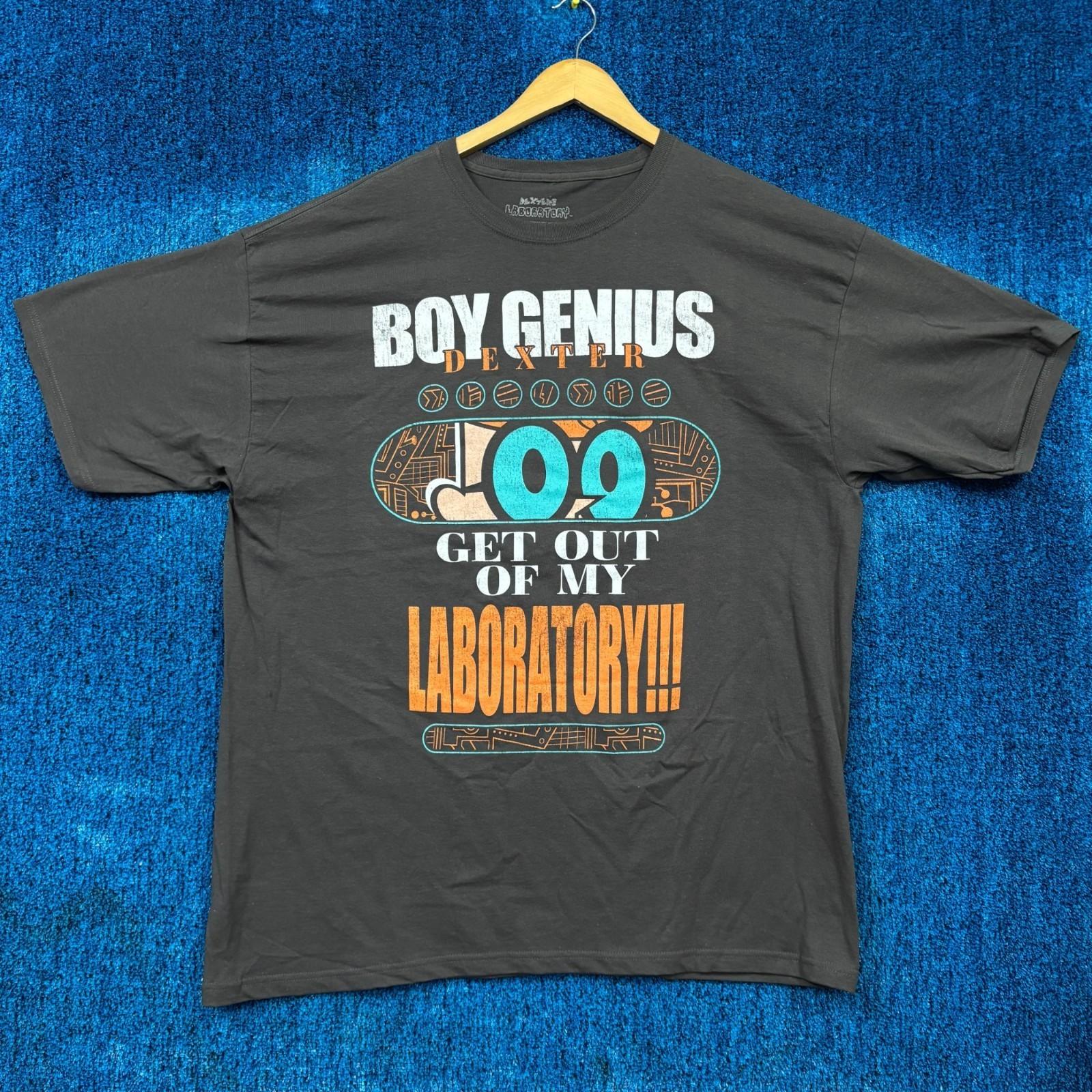 Dexters Laboratory “Boy Genius” Graphic T-Shirt Size XXL XXXL