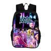 Kpop Witch Hunting Team Trendy Children's Shoulders HD Printed Large Capacity Lightweight Back Protection Student Backpack CLE