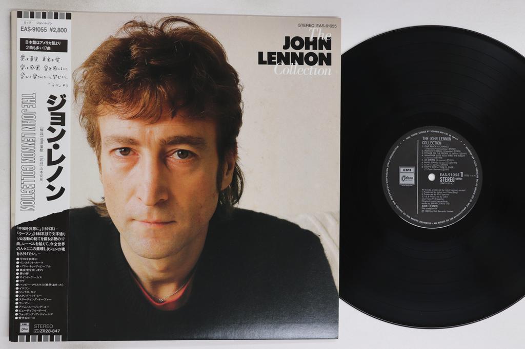 LP Record JOHN LENNON - JOHN LENNON COLLECTION EAS91055 EMI 1982 Japan Obi Rock Used