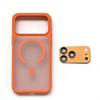 For iPhone 18 17 Pro Max 17 18 Pro Camera Lens Protector With Luxury Liquid Silicone And Matte Texture Magnetic Phone Cover