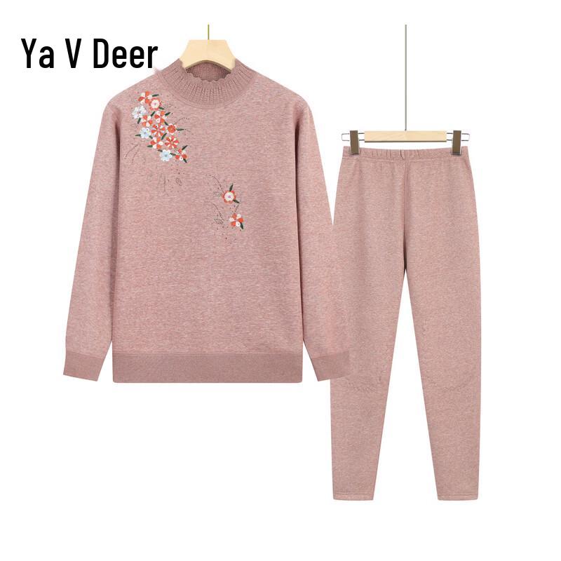 Yalu Women s Fleece Lined Thermal Underwear Set 4XL