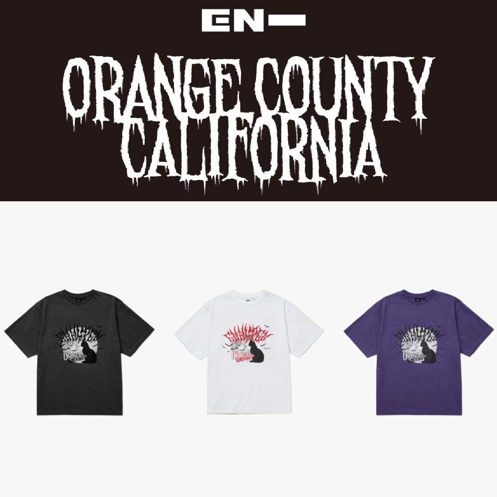 

Предварительный заказ ENHYPEN POP-UP в футболке ORANGE COUNTY S/S Charcoal M size
