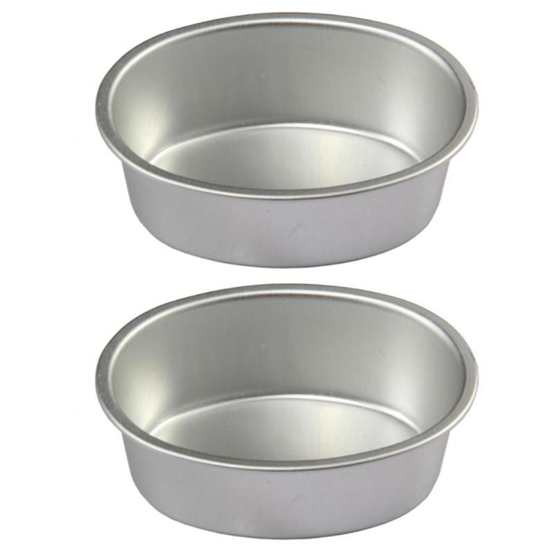 2Pcs Oval Cheesecakes Pans NonStick Cake Pans Aluminum Cake Molds