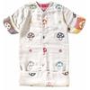 10mois  Dimois  - Hoppetta Fluffy Gauze  6-layer Gauze  Swaddle Sleeper 100% Cotton Newborn ~ 3 Years Old Champignon Length 58cm 5369