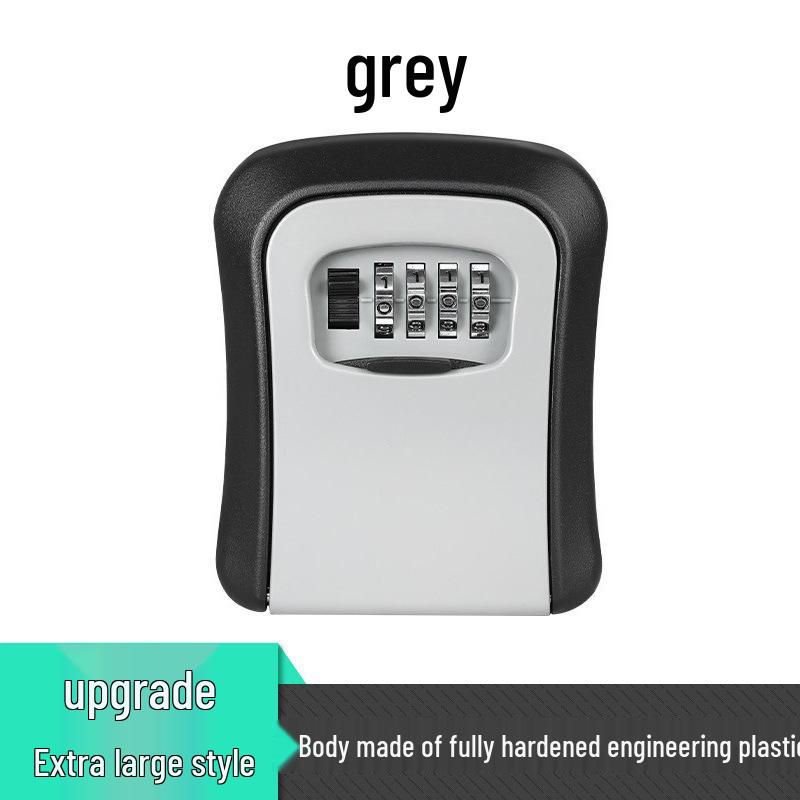 Punch-Free Cat's Eye Door Lock & Password Key Box for Temporary Storage