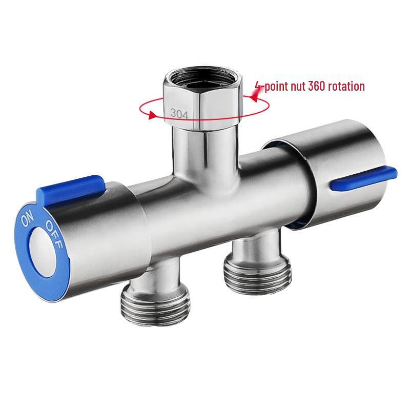 Faucet Diverter Splitter with Dual Outlet