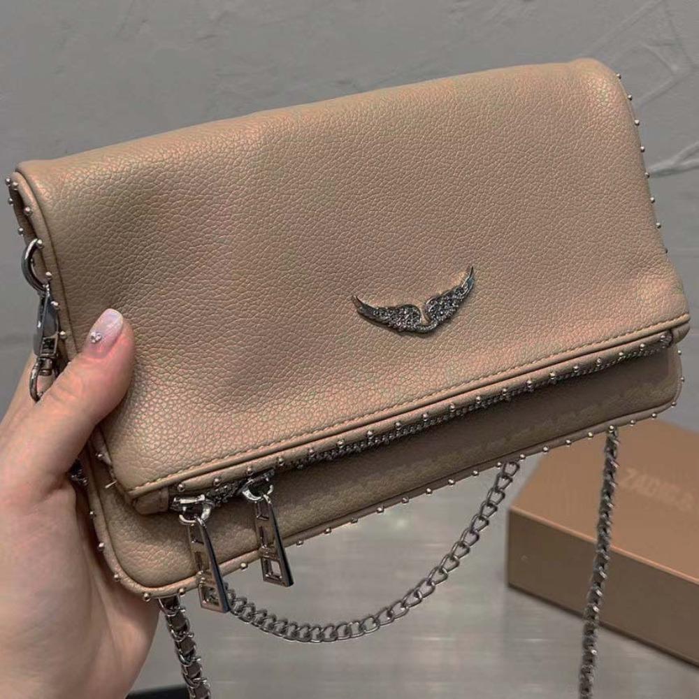 

2025 new French fashion zv bag Spanish retro women s envelope bag luxury chain shoulder bag