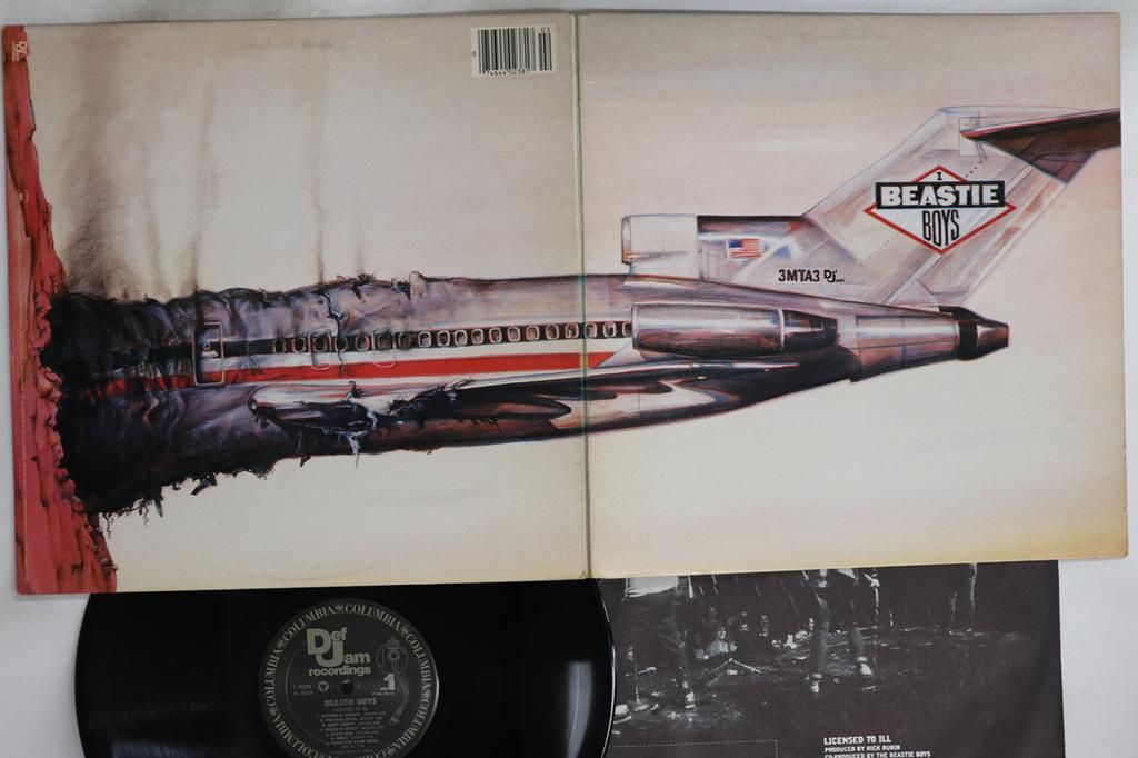 LP Record BEASTIE BOYS - Licensed To Ill C40238 DEF JAM 1986 US Rap & Hip-Hop/R&B Used